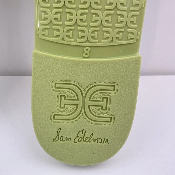 SAM EDELMAN BAY JELLY SLIDE SANDALS, WET JELLY LOOK, WOMENS SIZE 8M, EURO 38.5 - Picture 12 of 15